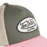 Casquette baseball avec filet souple et écusson en bouclette Terry