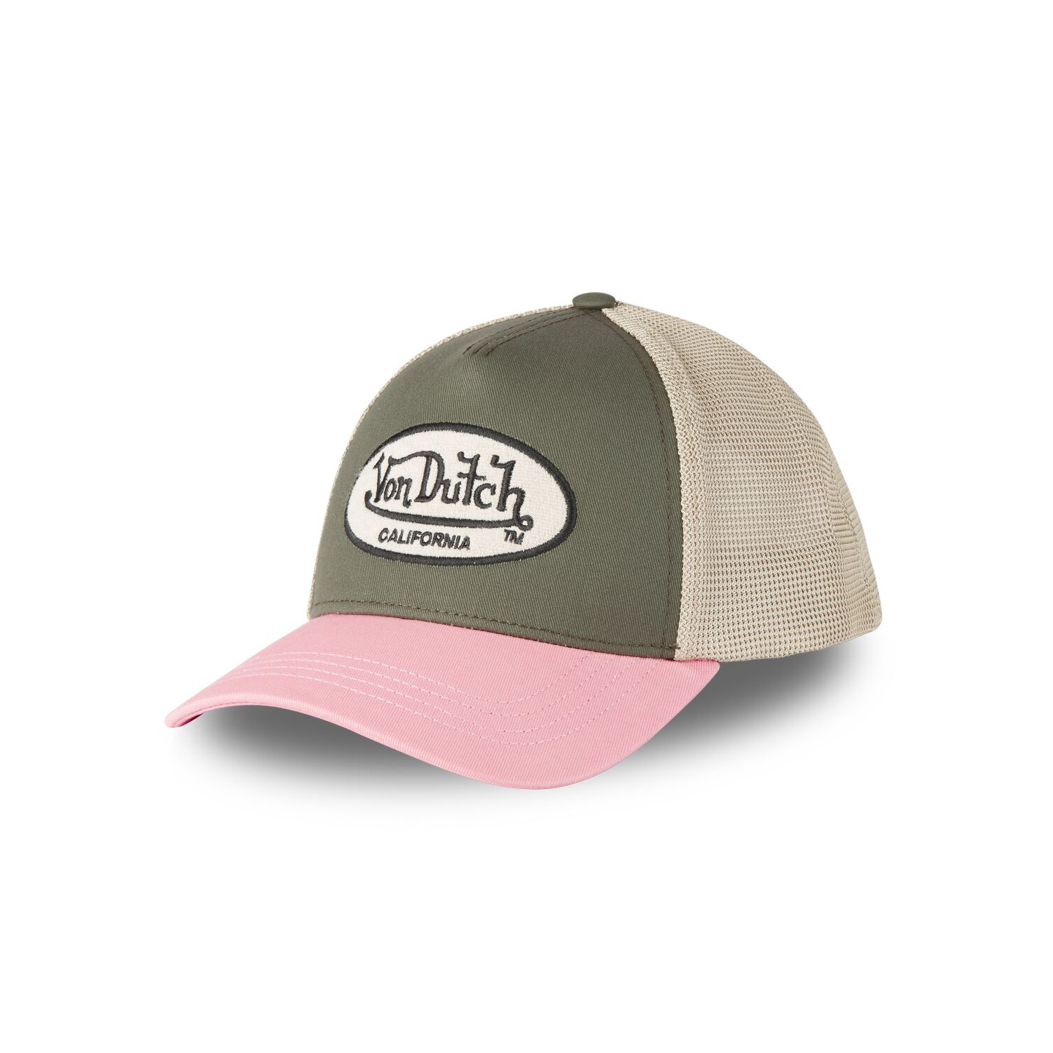 Casquette baseball avec filet souple et écusson en bouclette Terry