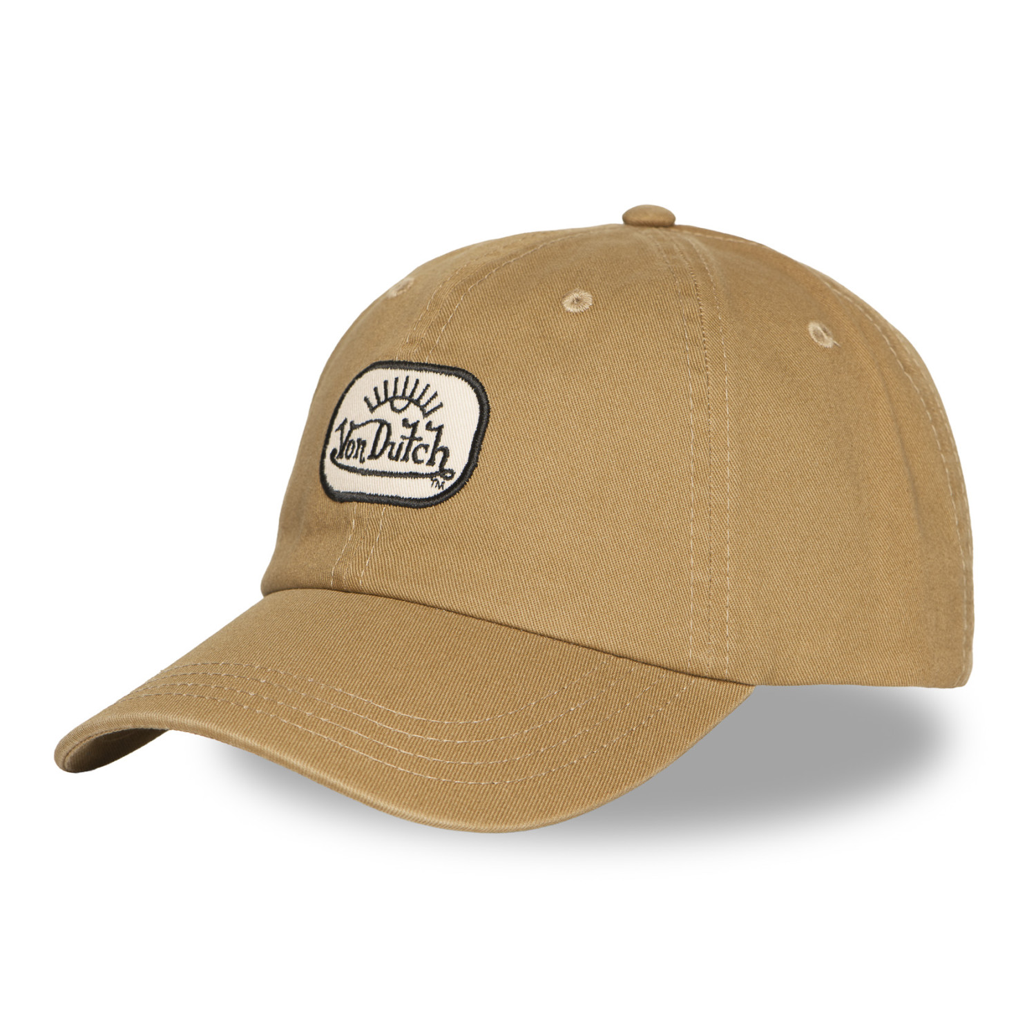 Casquette dad cap avec écusson brodé Log