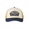 Casquette semi curve avec filet souple et écusson brodé Semi