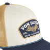 Casquette semi curve avec filet souple et écusson brodé Semi