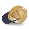 Casquette semi curve avec filet souple et écusson brodé Semi