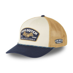 Casquette semi curve avec filet souple et écusson brodé Semi