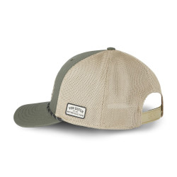 Casquette semi curve avec filet souple et écusson brodé Semi