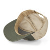 Casquette semi curve avec filet souple et écusson brodé Semi