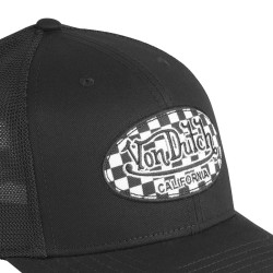 Casquette semi curve avec filet souple et écusson brodé Semi