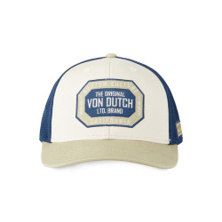 Casquette semi curve avec filet souple et écusson brodé Semi