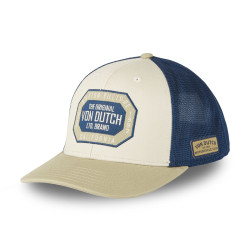 Casquette semi curve avec filet souple et écusson brodé Semi