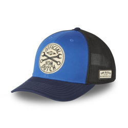 Casquette semi curve avec filet souple et écusson brodé Semi