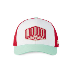 Casquette semi curve avec filet souple et écusson brodé Semi