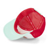Casquette semi curve avec filet souple et écusson brodé Semi
