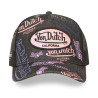 Casquette trucker avec filet print all over Cafe  Lavender
