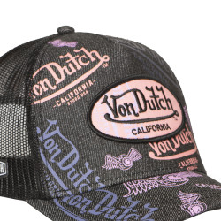 Casquette trucker avec filet print all over Cafe  Lavender