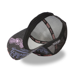 Casquette trucker avec filet print all over Cafe  Lavender