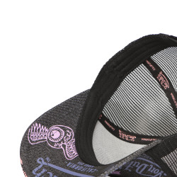 Casquette trucker avec filet print all over Cafe  Lavender