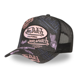Casquette trucker avec filet print all over Cafe  Lavender