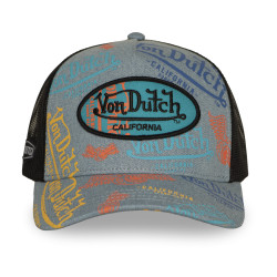 Casquette trucker avec filet print all over Cafe  Jean