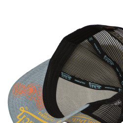 Casquette trucker avec filet print all over Cafe  Jean