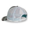 Casquette trucker avec filet print all over Cafe Grey