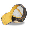 Casquette trucker avec filet effet usé avec print Crew Hard Race
