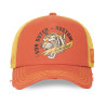 Casquette trucker avec filet et imprimé Crew Beast