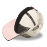 Casquette trucker avec filet et devant imprimé avec écussons Patches