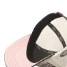 Casquette trucker avec filet et devant imprimé avec écussons Patches