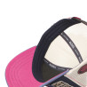 Casquette trucker avec filet et devant imprimé avec écussons Patches