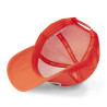 Casquette trucker avec filet effet satiné et patch Poly