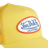 Casquette trucker avec filet effet satiné et patch Poly