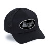 Casquette 6 panneaux filet en mesh écusson hologramme Sport