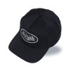 Casquette 6 panneaux filet en mesh écusson hologramme Sport