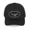 Casquette 6 panneaux filet en mesh écusson hologramme Sport