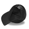 Casquette 6 panneaux filet en mesh écusson hologramme Sport