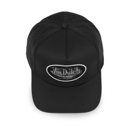 Casquette 6 panneaux filet en mesh écusson hologramme Sport
