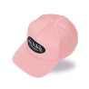 Casquette 6 panneaux filet en mesh écusson hologramme Sport