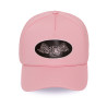 Casquette 6 panneaux filet en mesh écusson hologramme Sport