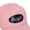 Casquette 6 panneaux filet en mesh écusson hologramme Sport