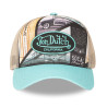 Casquette trucker avec filet et print en sublimation Subli Socal