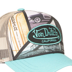 Casquette trucker avec filet et print en sublimation Subli Socal