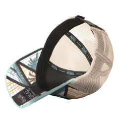Casquette trucker avec filet et print en sublimation Subli Socal