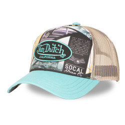 Casquette trucker avec filet et print en sublimation Subli Socal