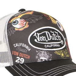 Casquette trucker avec filet et print en sublimation Subli Von