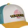 Casquette trucker avec filet et devant imprimé avec broderie Surf