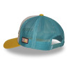 Casquette trucker avec filet et devant imprimé avec broderie Surf
