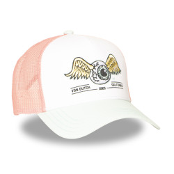 Casquette trucker avec filet et devant avec broderie Surf