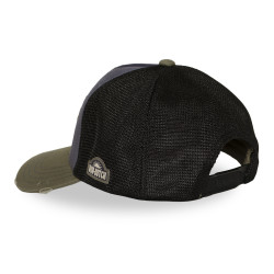 Casquette baseball premium filet avec broderie & effet usé Wild Croco