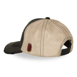 Casquette baseball premium en twill avec filet et broderie Wild Wolf