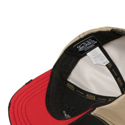 Casquette baseball premium en twill avec filet et broderie Wild Wolf