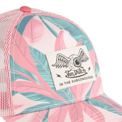 Casquette Baseball avec filet et All Over print Tropical